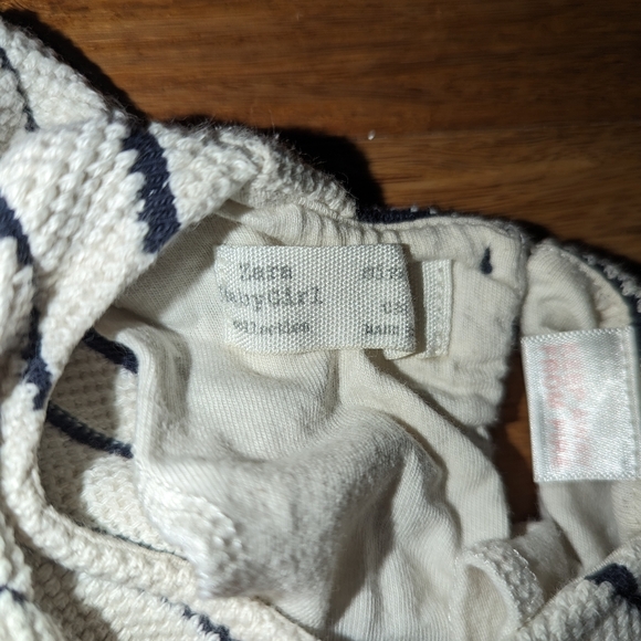 Zara Baby striped heart to ribbed shirt - Picture 4 of 5